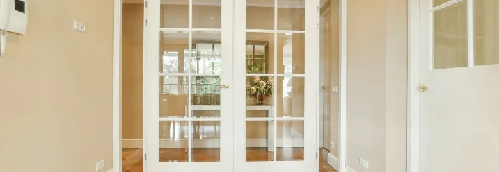 Französische Glastür